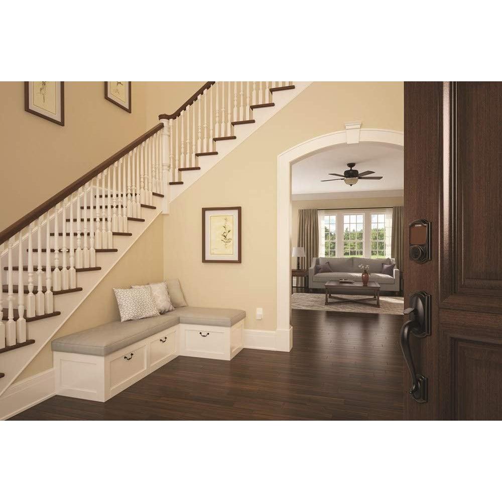 Juego de Manijas Inferiores Schlage FE285 Camelot Bronce Envejecido