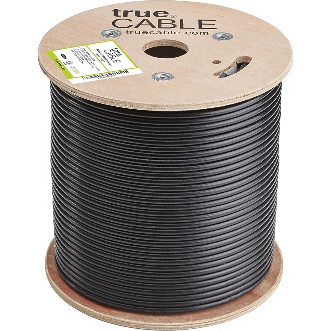 Cable Coaxial RG6 Exterior Doble Blindaje trueCABLE 152.4m