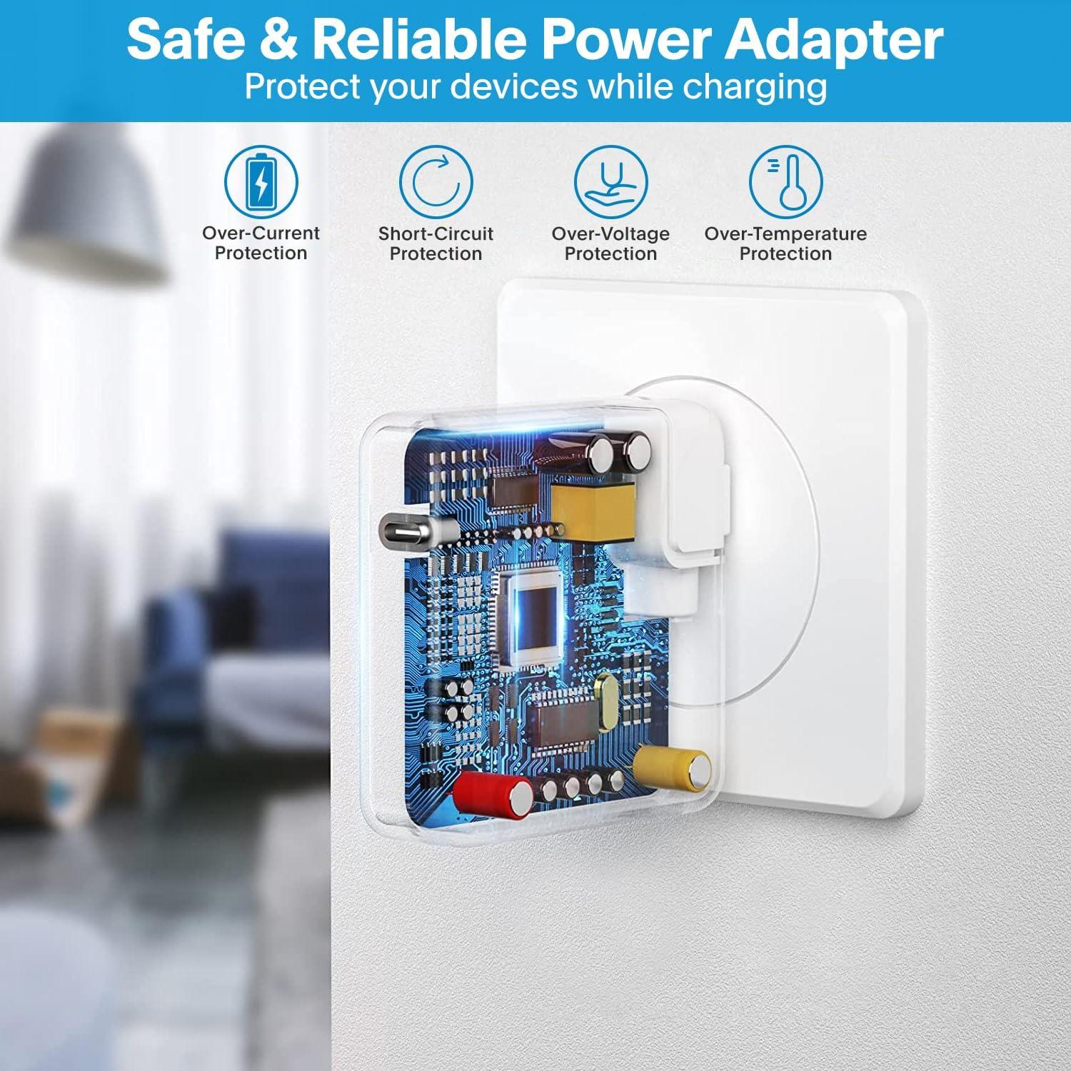 Cargador Rápido USB C 118W Feedyor para MacBook Pro/Air