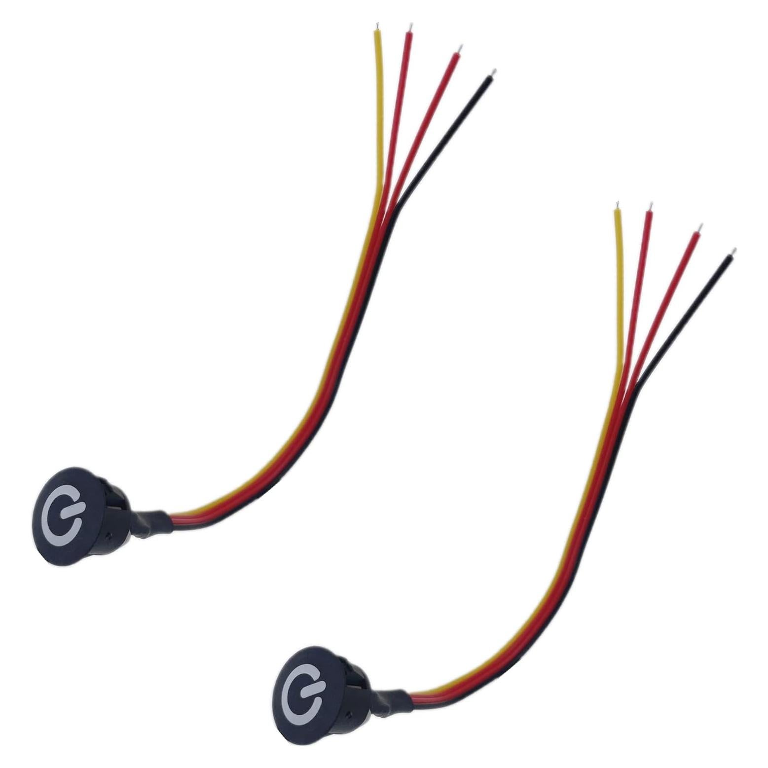 Interruptor Regulador Táctil LED 12V LDCRE-3 2.5A Negro 2Pack