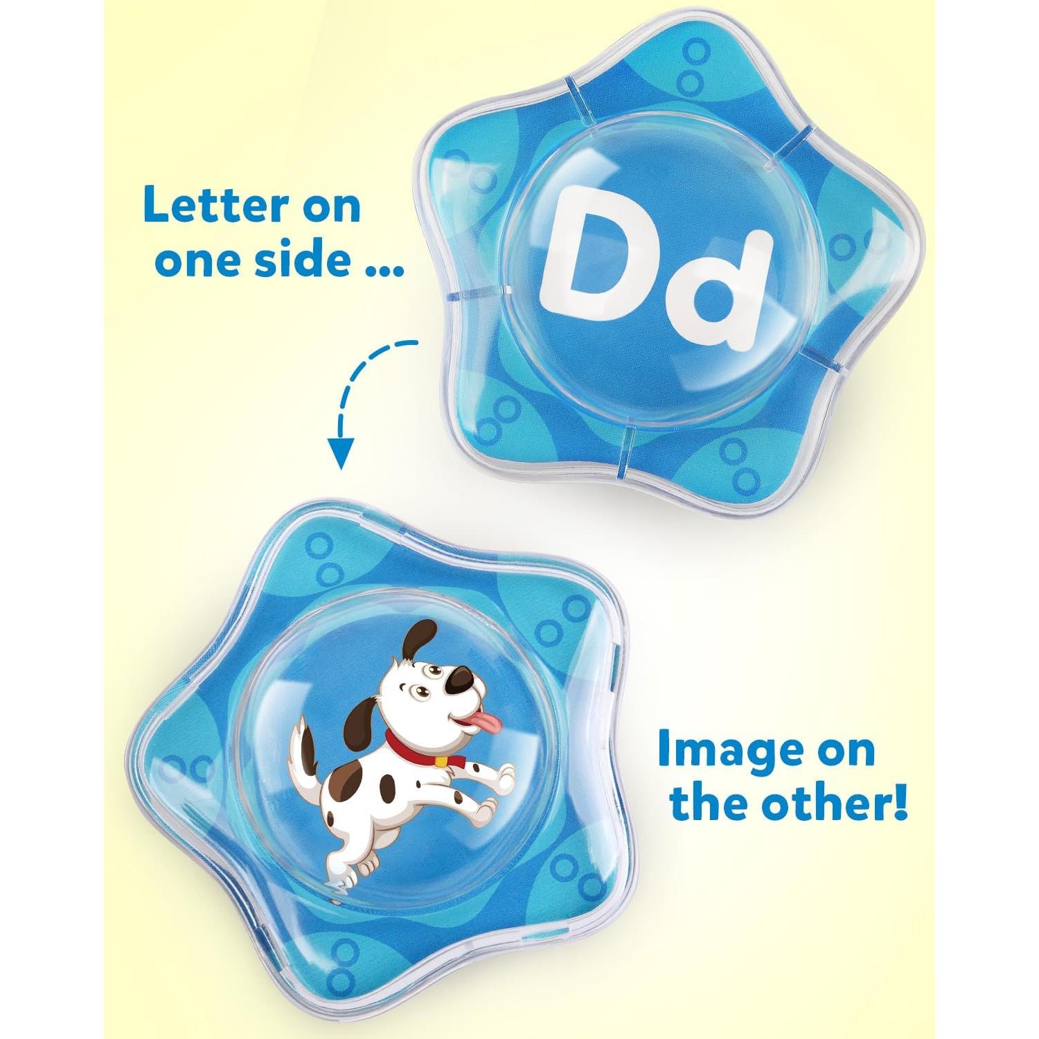 Juguetes de baño educativos Coogam - Set 26 letras del alfabeto