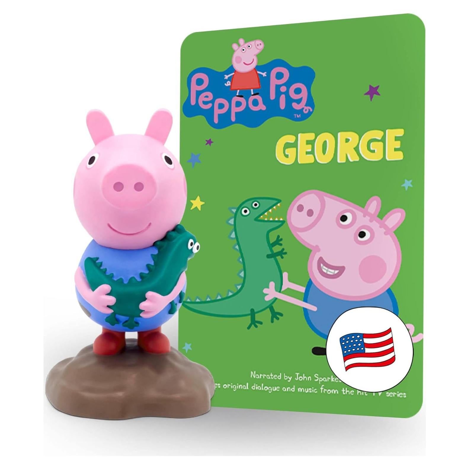 Figurita de audio George Peppa Pig - 10 historias - 57 min