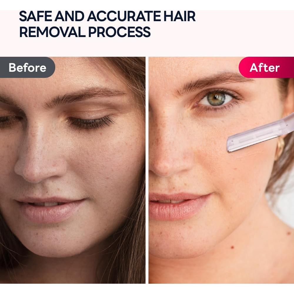 Rasuradora Dermaplane CAVEEM 3 Piezas para Vello Facial