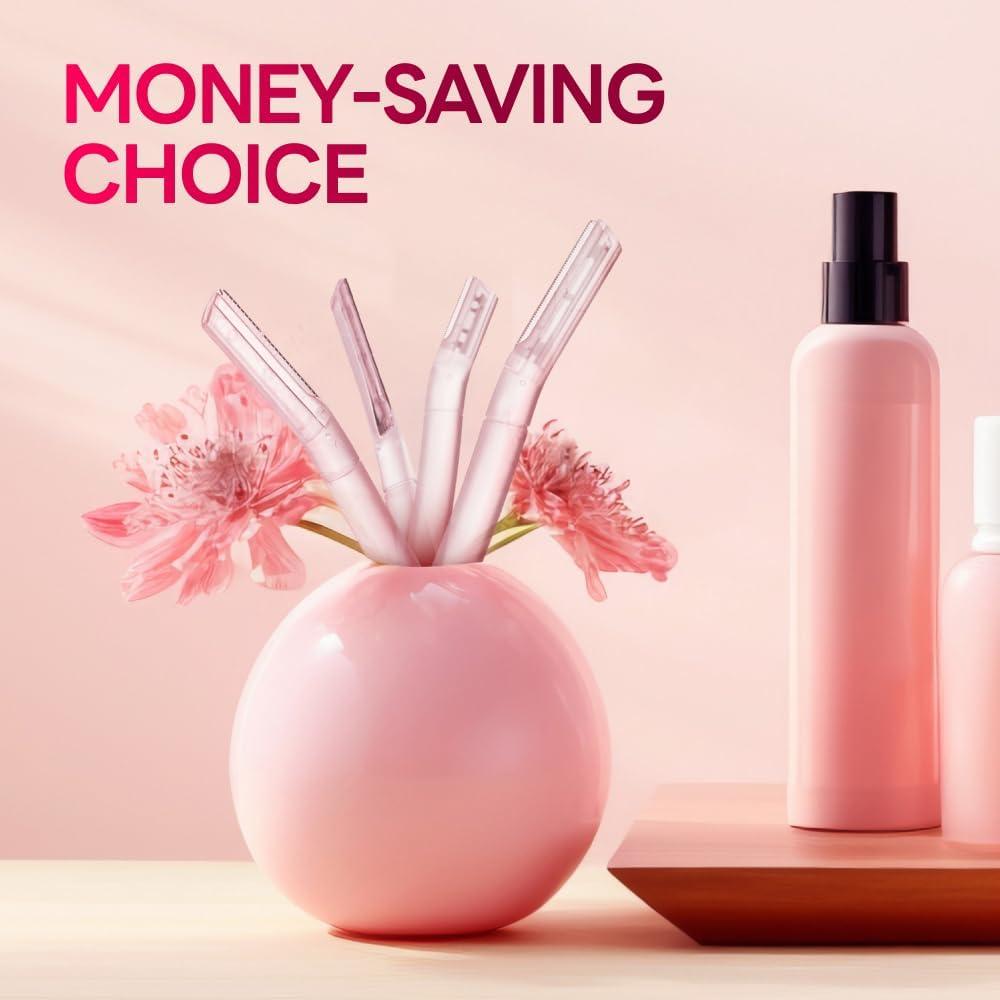 Rasuradora Dermaplane CAVEEM 3 Piezas para Vello Facial