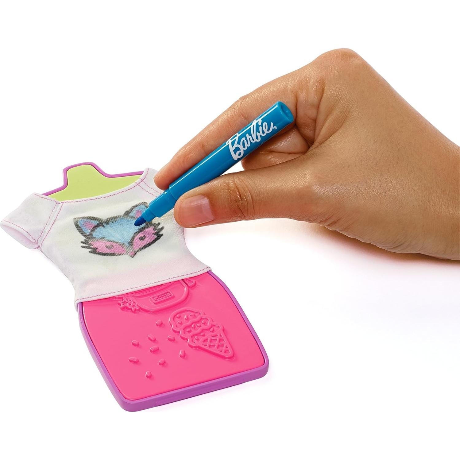 Set de Placas de Diseño de Moda D.I.Y. Barbie - 3 Modas Reversibles