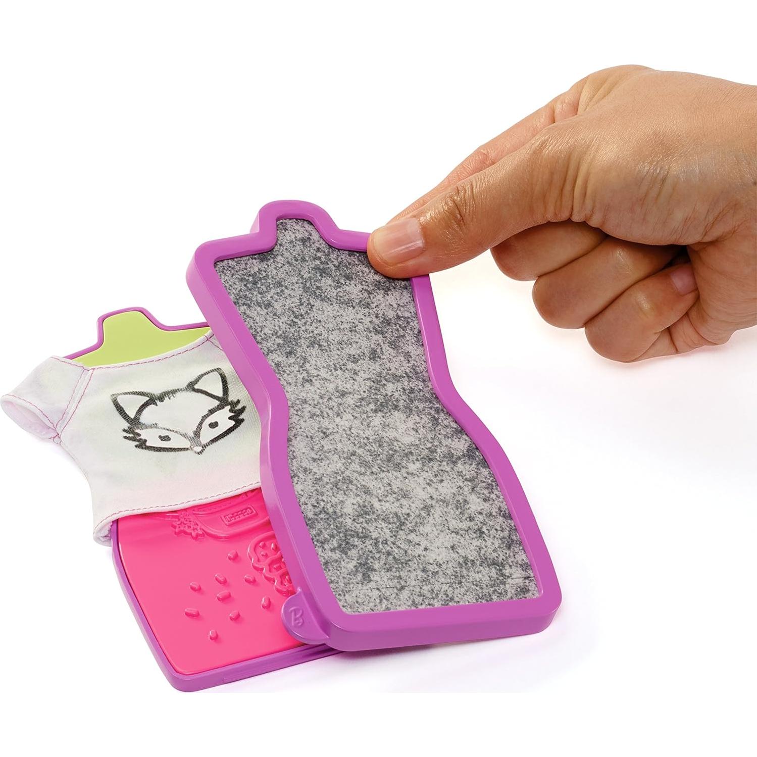 Set de Placas de Diseño de Moda D.I.Y. Barbie - 3 Modas Reversibles