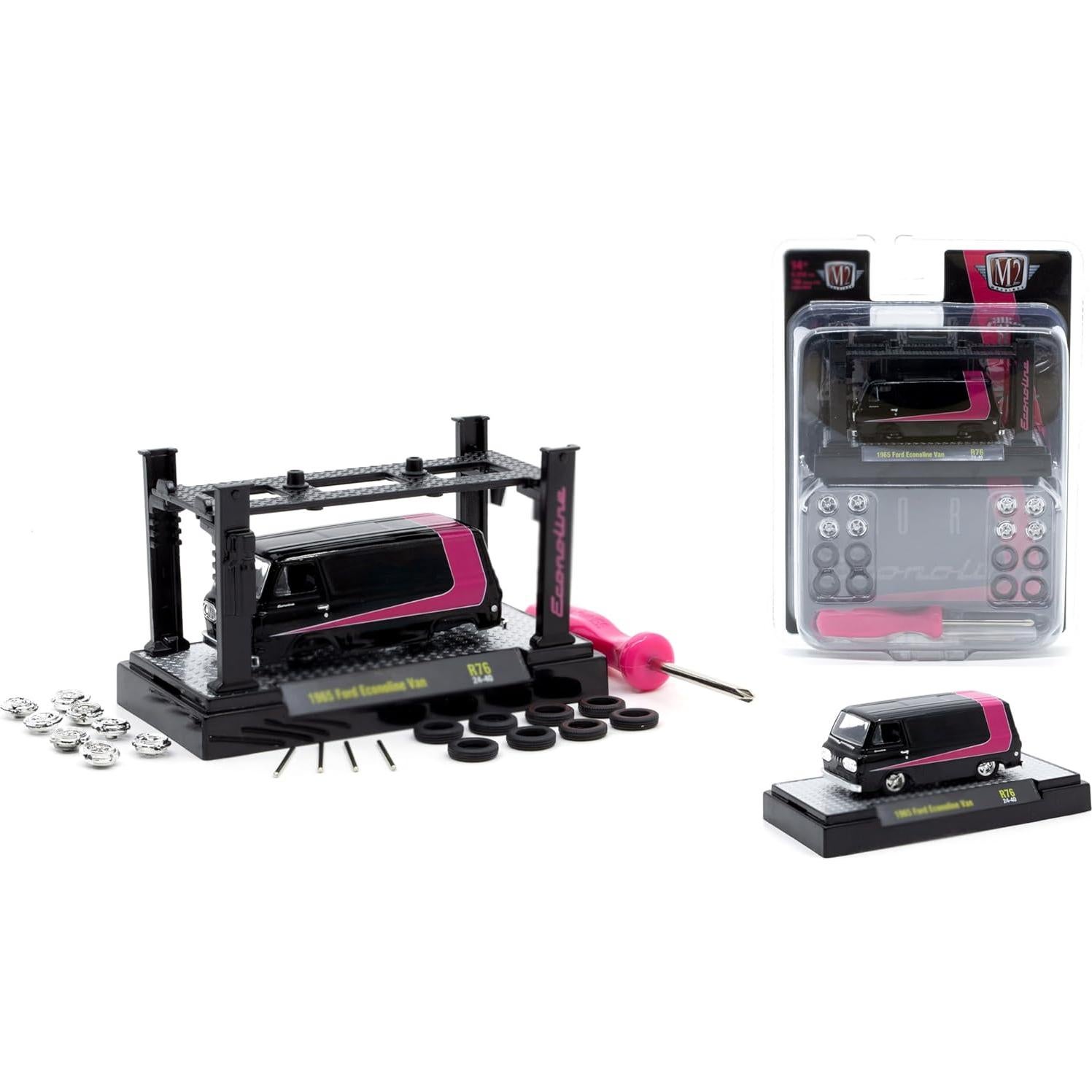 Juego de Modelos de Automóviles M2 Machines 3 Piezas 1/64