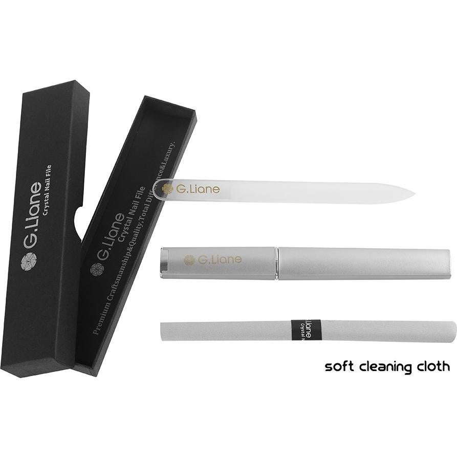 Juego de Lima de Uñas de Cristal G.Liane - Kit Profesional