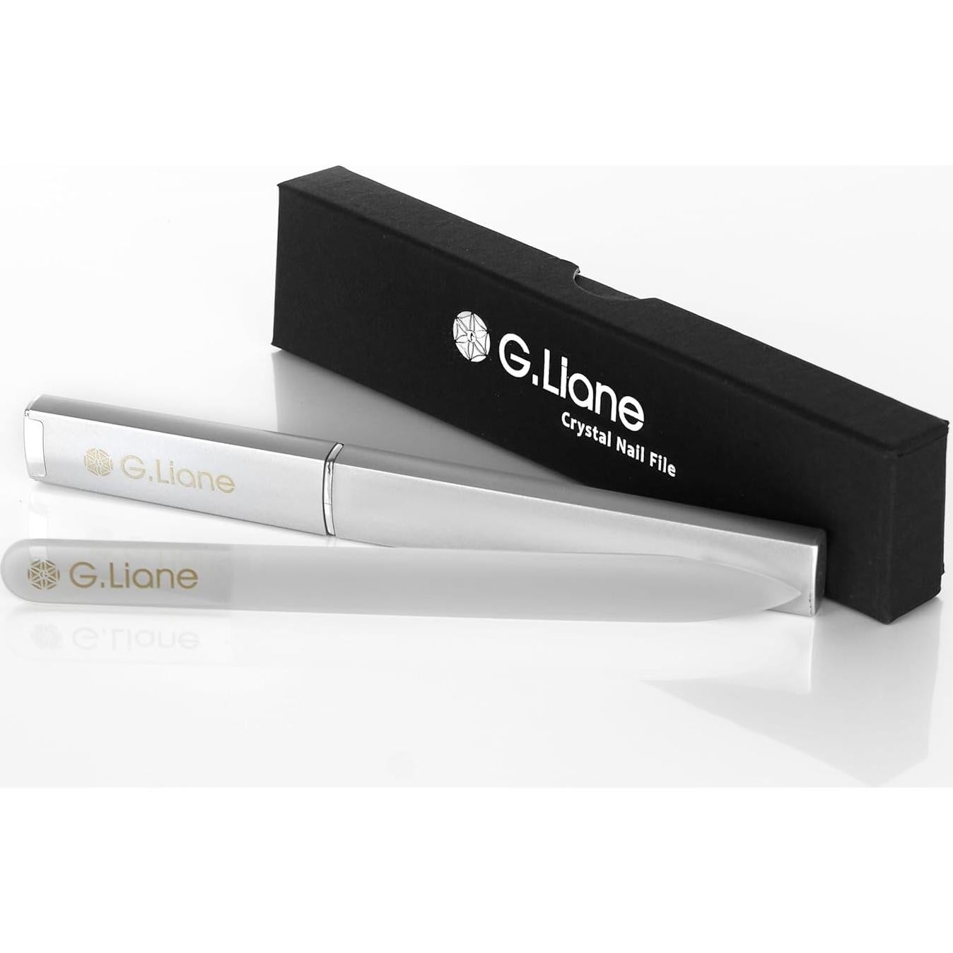 Juego de Lima de Uñas de Cristal G.Liane - Kit Profesional