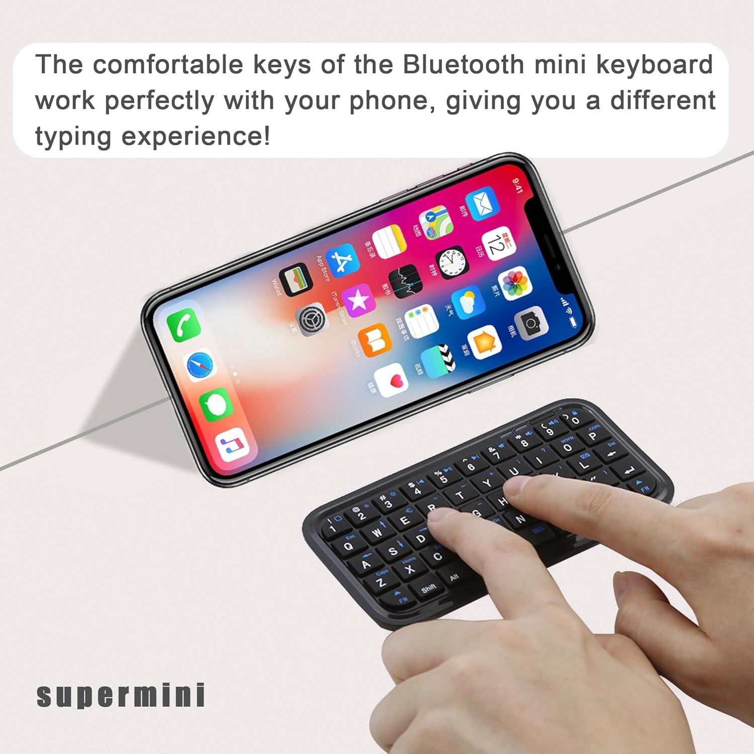 Teclado Inalámbrico Mini Bluetooth 3.0 TOP SKY 49 Teclas