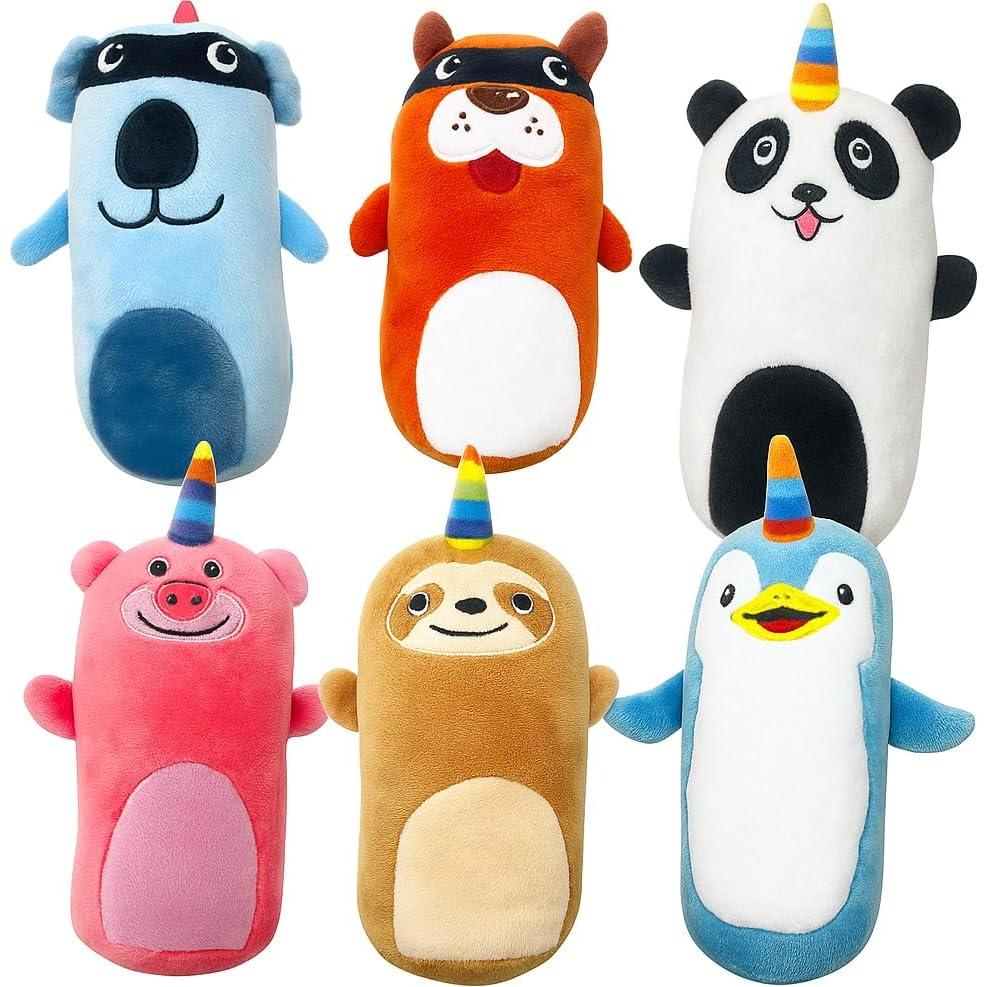 Paquete de 6 Juguetes Squeaky para Perros Jalousie