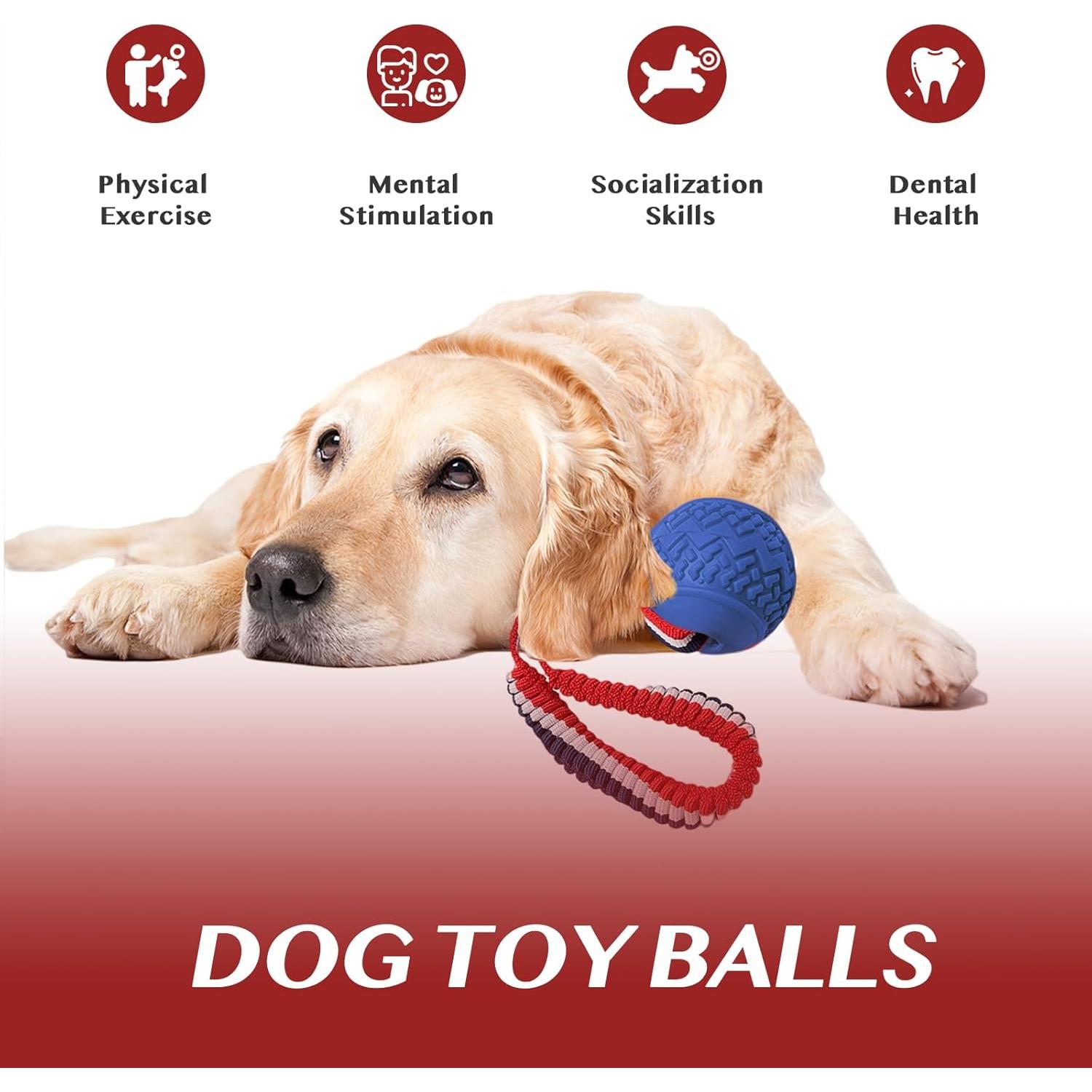 Pelota Flotante para Perros Viraagyiyou 27cm Goma Duradera