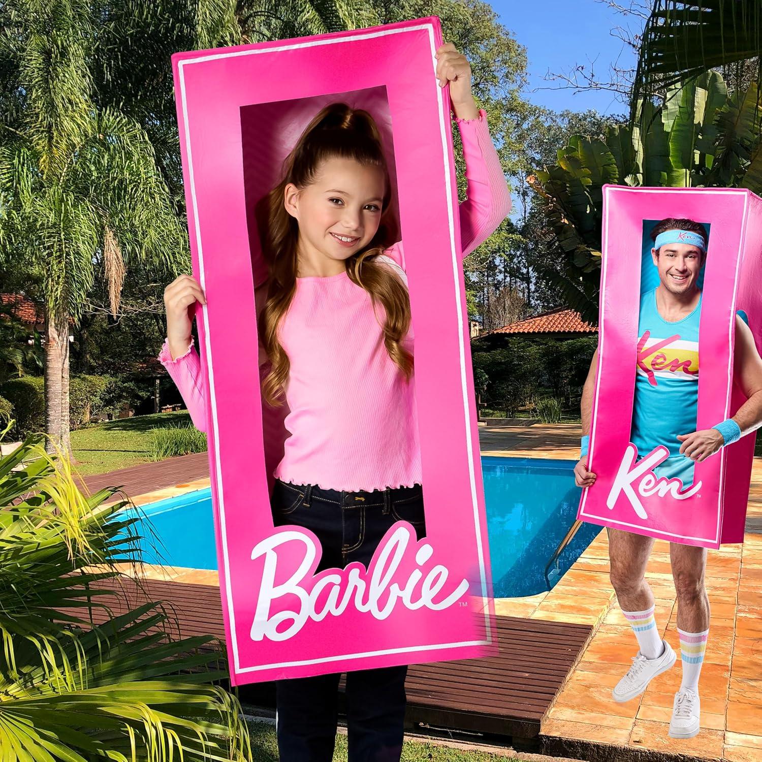 Disfraz de Caja de Muñeca Barbie Rubies para Niñas Talla Única