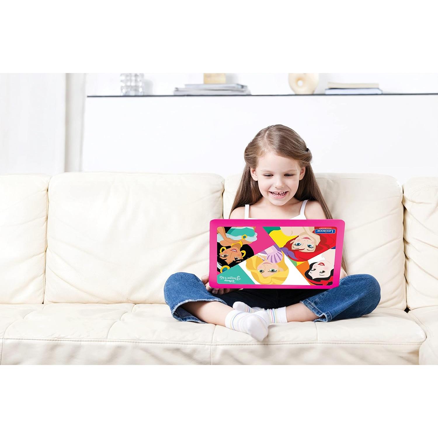 Laptop Educativa Lexibook Princesa Disney - Rosa - 124 Actividades