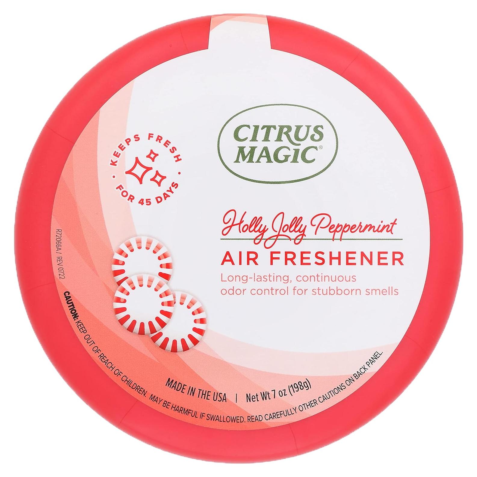 Ambientador Citrus Magic Menta Jolly de Acebo 198g - Absorbe Olores