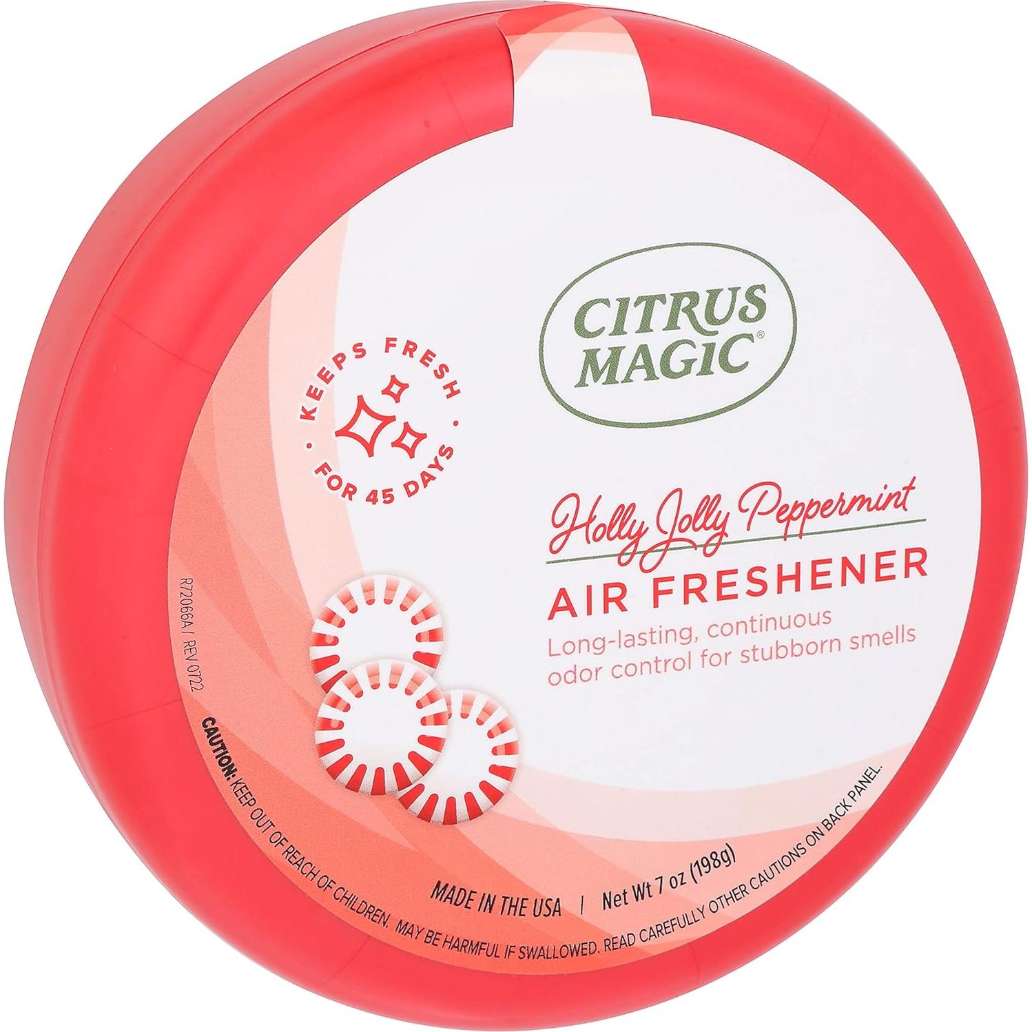 Ambientador Citrus Magic Menta Jolly de Acebo 198g - Absorbe Olores