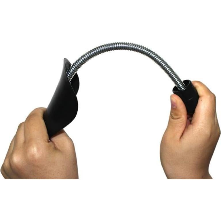 2 Pares de Árboles de Zapatos Plástico Negro 27 cm Ajustables