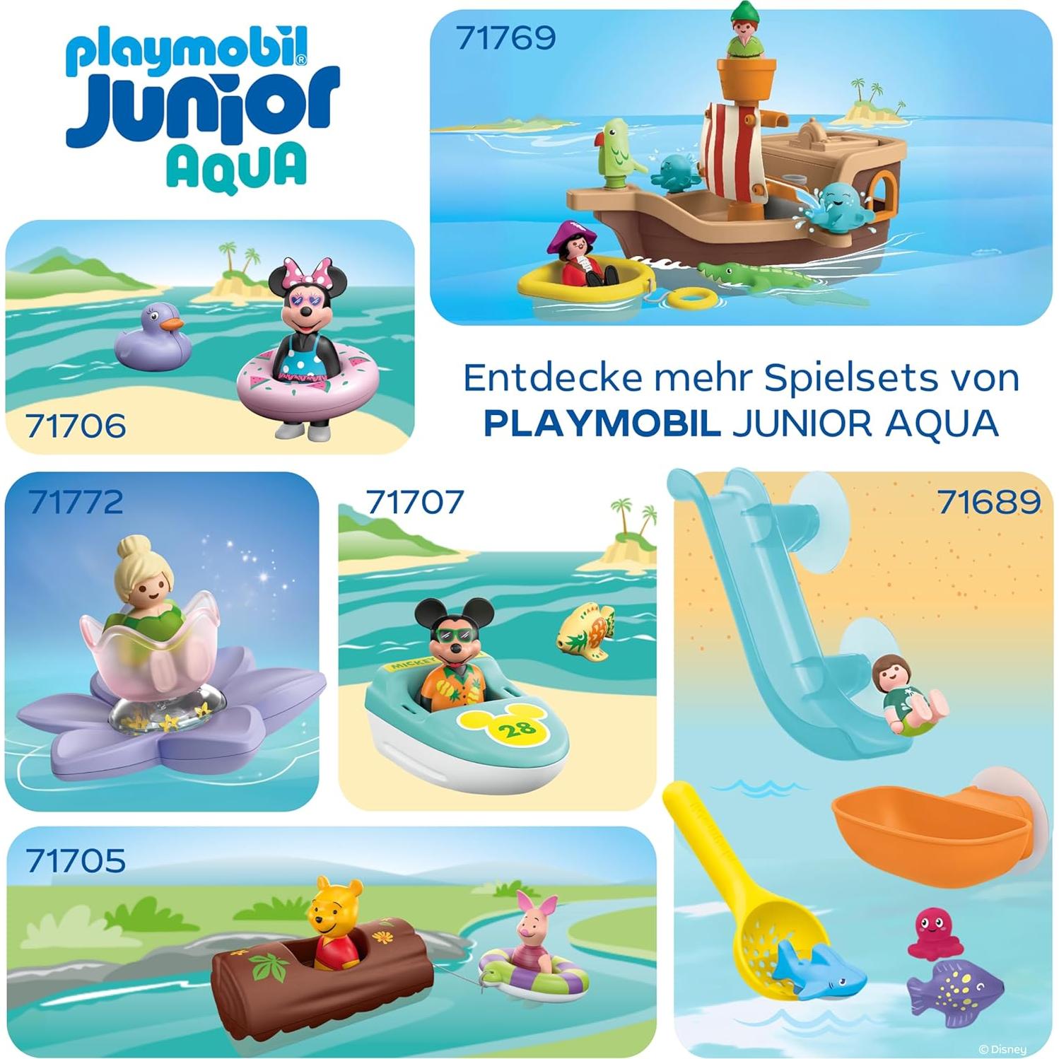 Set de Baño Playmobil Disney Campanita Flor Flotante