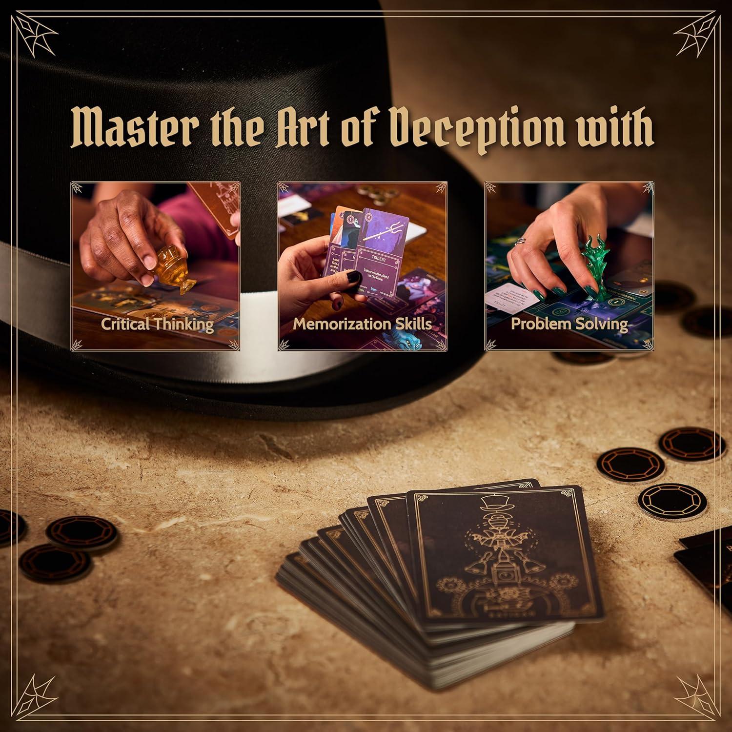 Juego de Mesa Villanos de Disney Ravensburger Lleno de Miedo