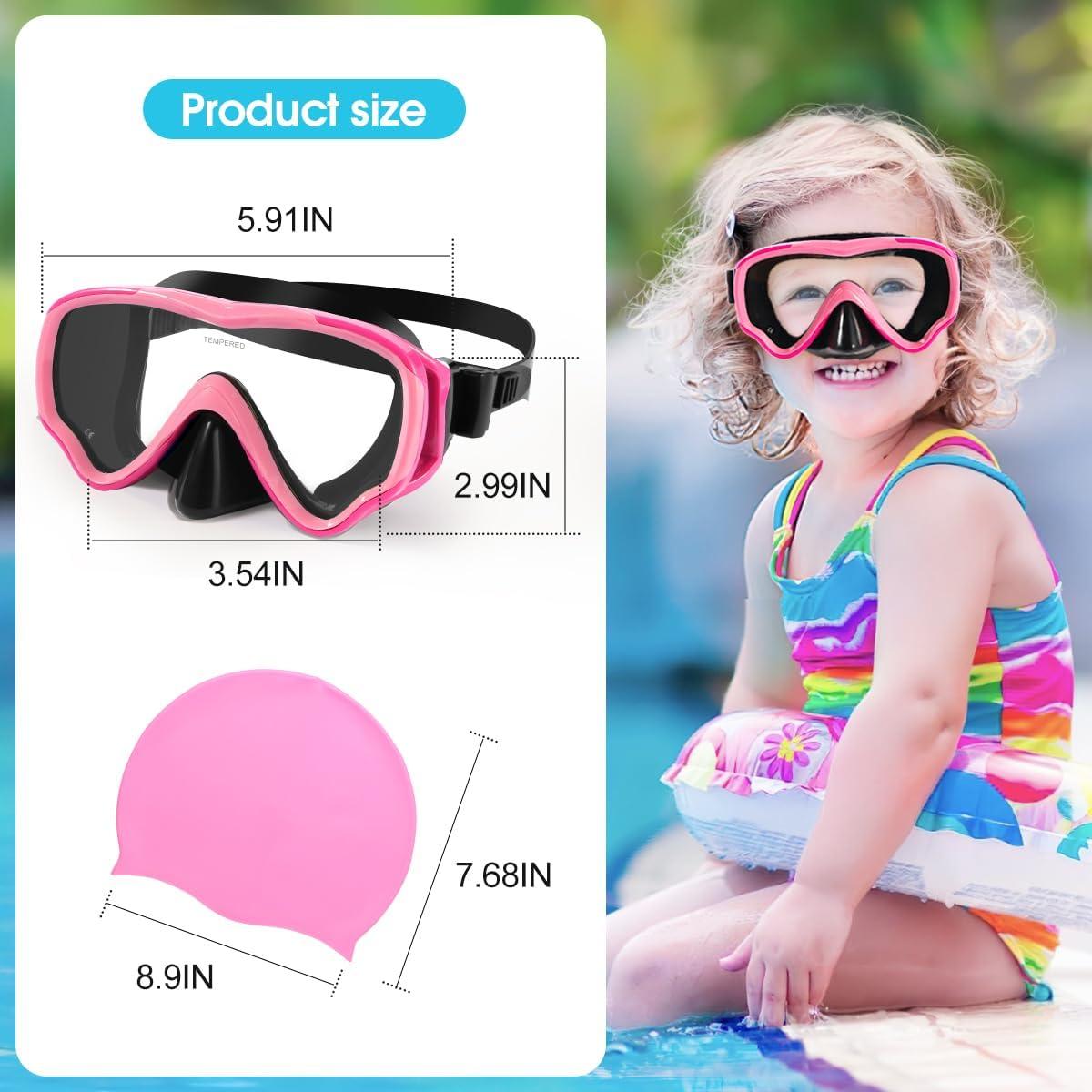 Máscara de Buceo para Niños Berallo Antivaho 4-14 Años