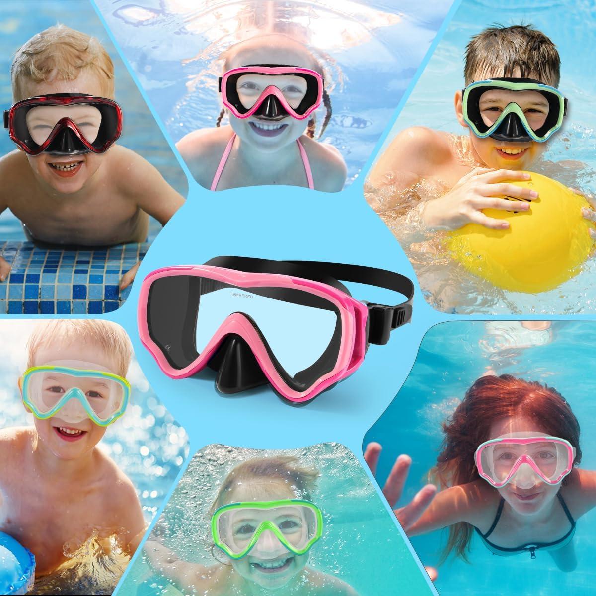 Máscara de Buceo para Niños Berallo Antivaho 4-14 Años