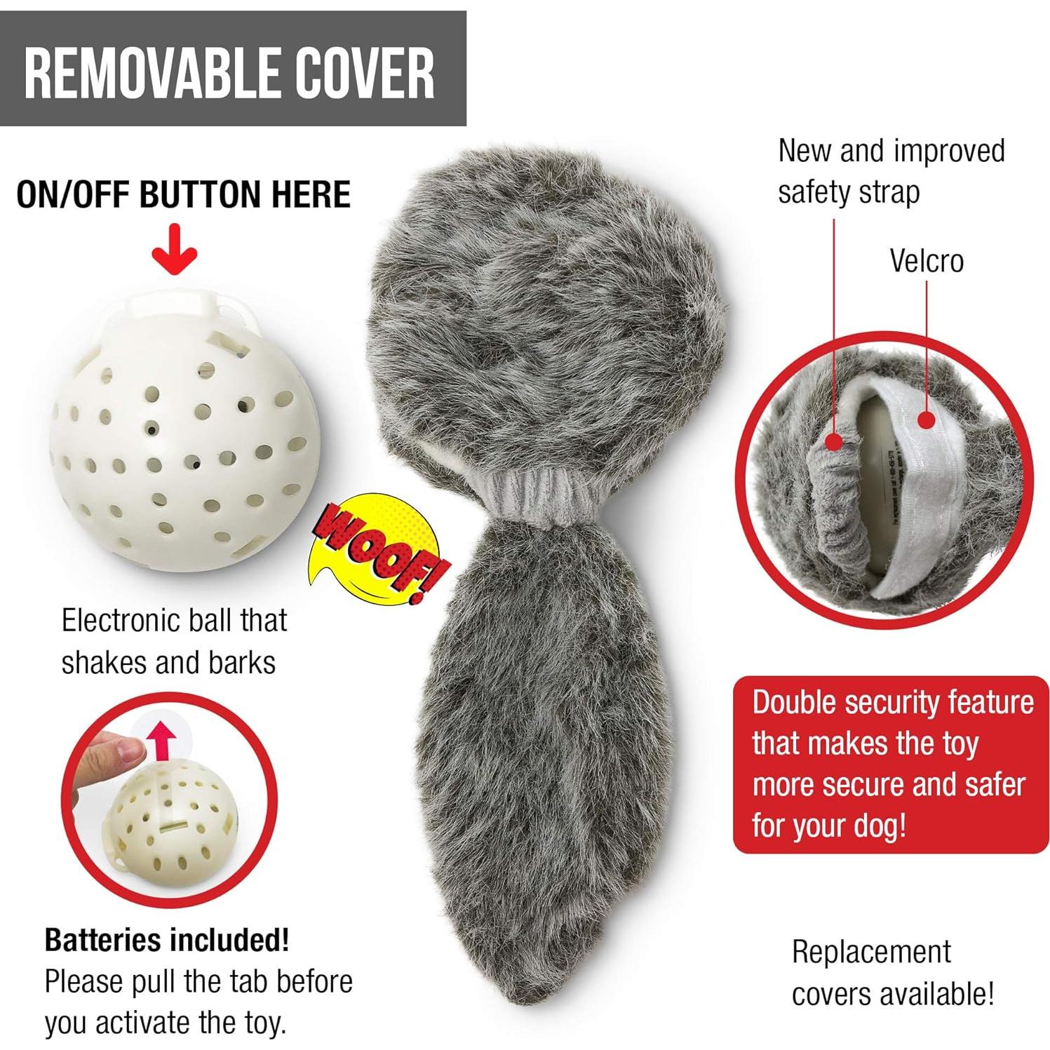 Juguete Interactivo para Perros Hyper Pet Doggie Tail