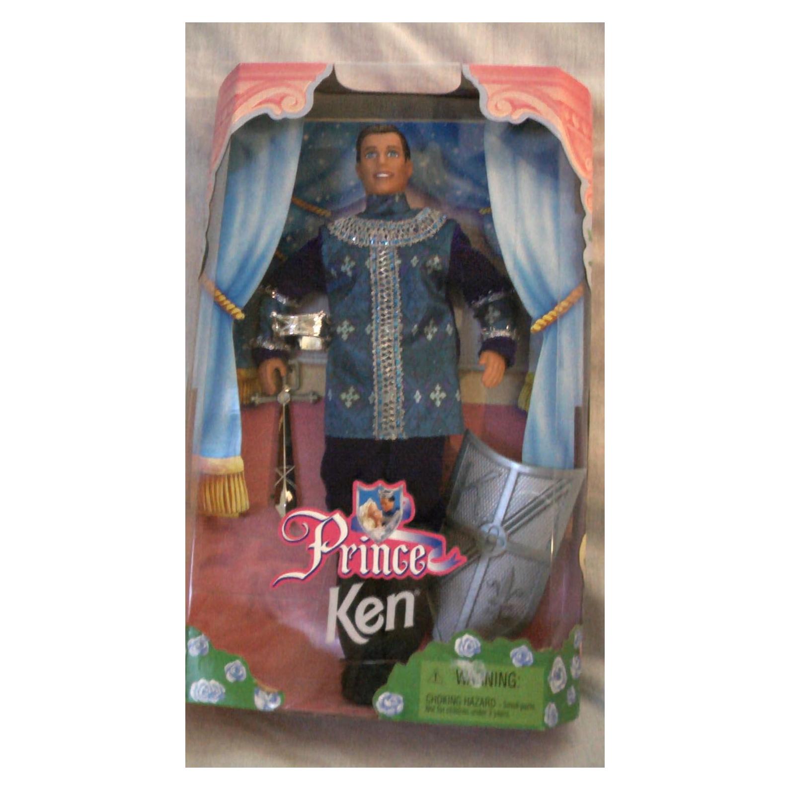 Muñeco Ken Príncipe de Barbie Mattel 33.5 cm con accesorios