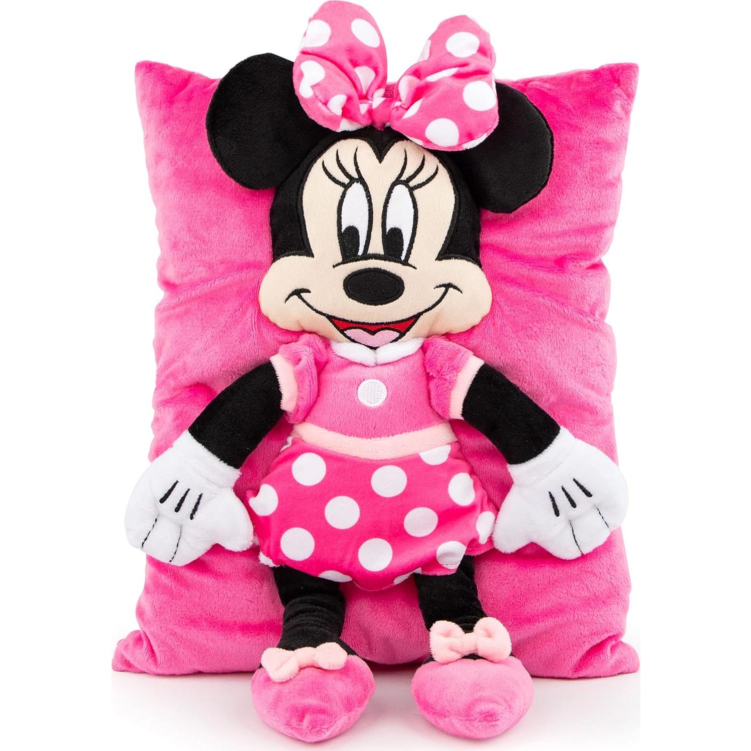 Almohada 3D Minnie Mouse Jay Franco - Microfibra 38x28 cm