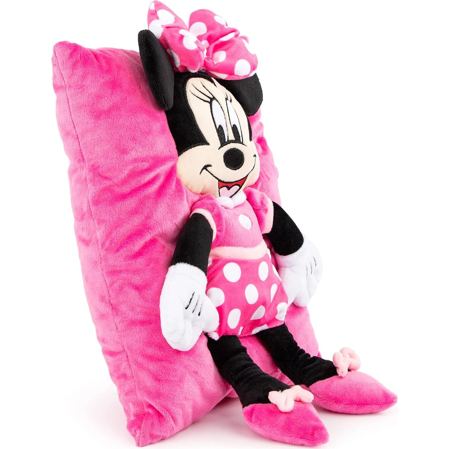 Almohada 3D Minnie Mouse Jay Franco - Microfibra 38x28 cm