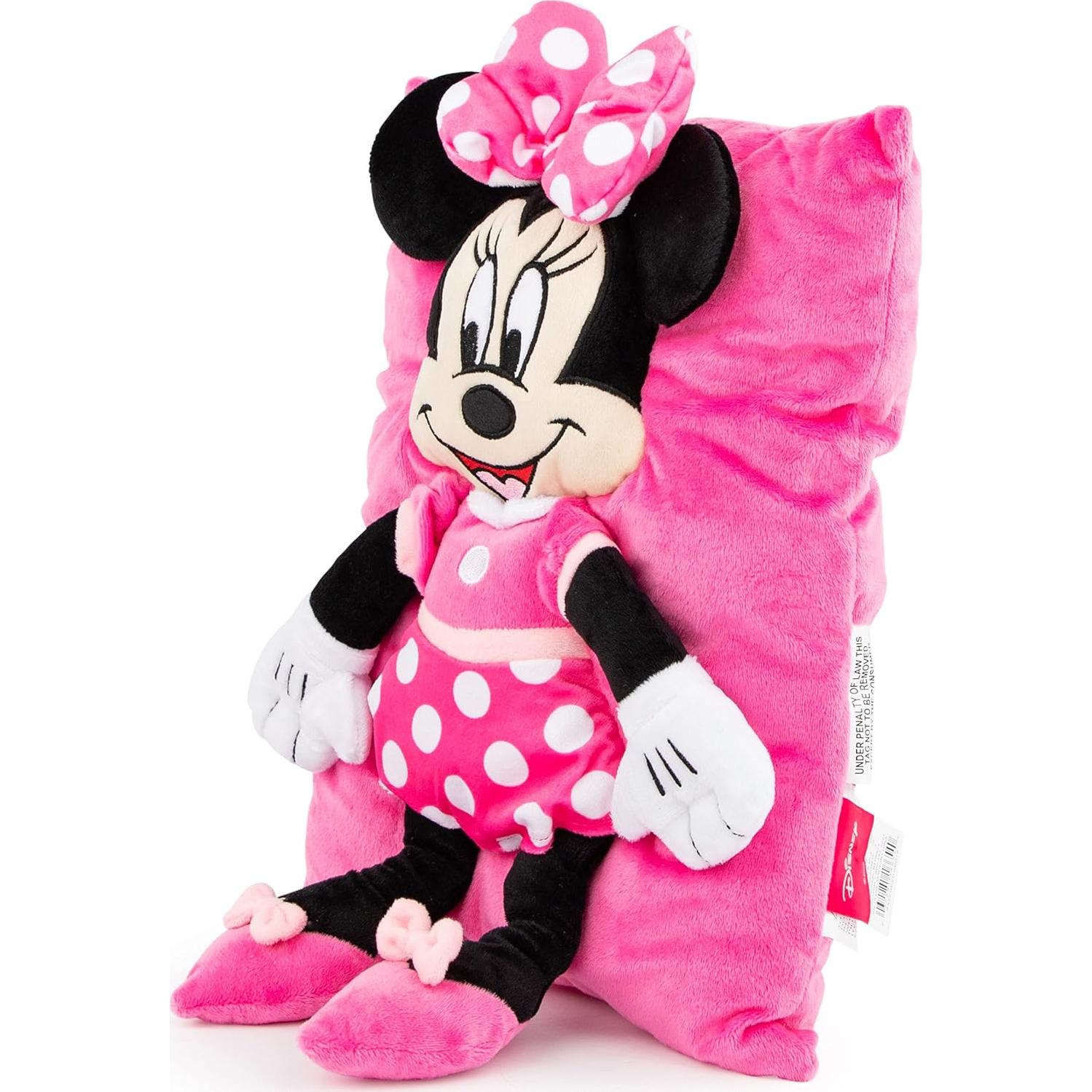 Almohada 3D Minnie Mouse Jay Franco - Microfibra 38x28 cm