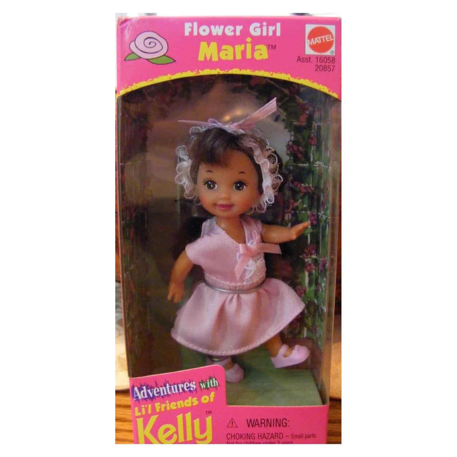 Muñeca Kelly Novia María Mattel 1998 Rara 10.16 cm