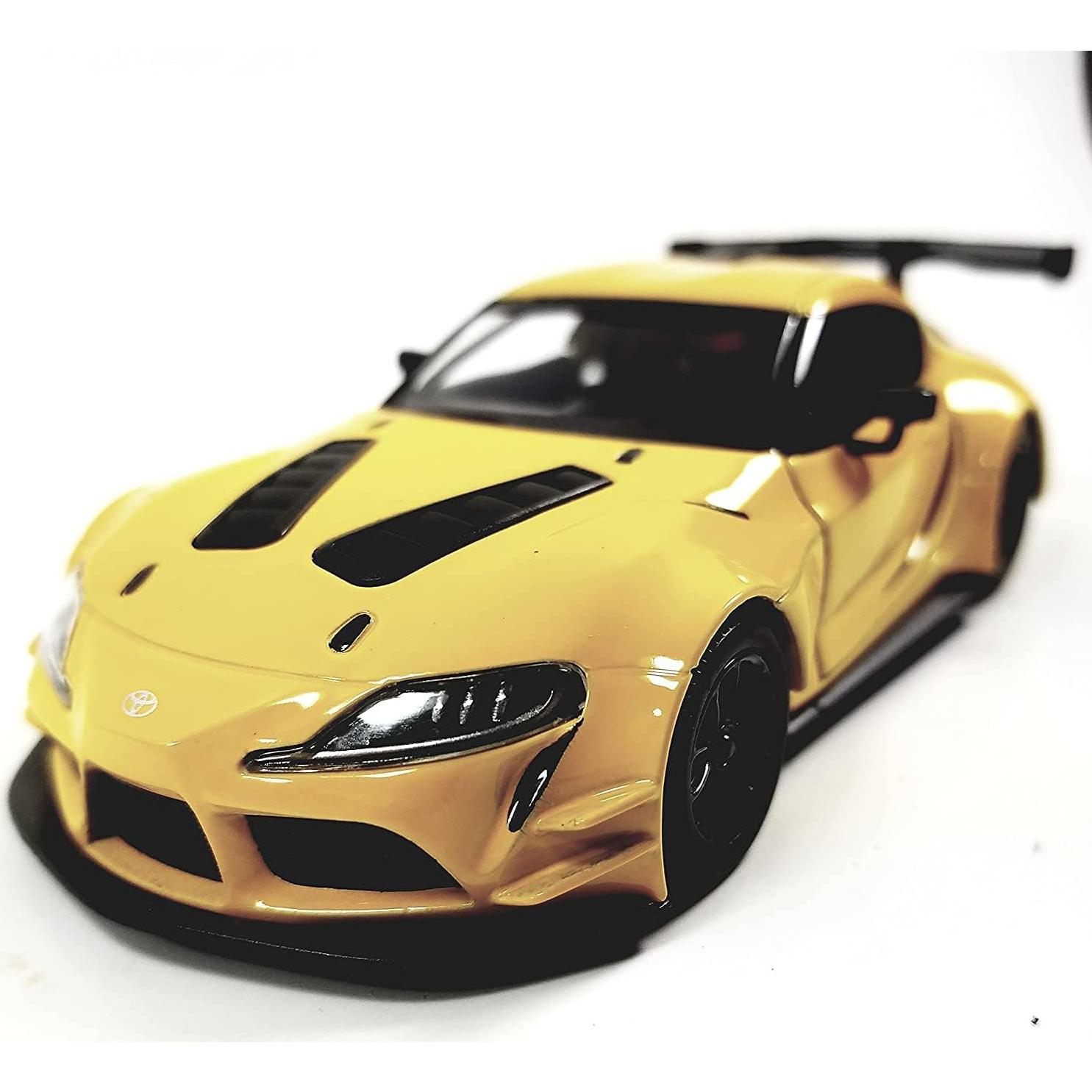 Modelo de Coche KiNSMART Toyota GR Supra 1:36 Set de 4