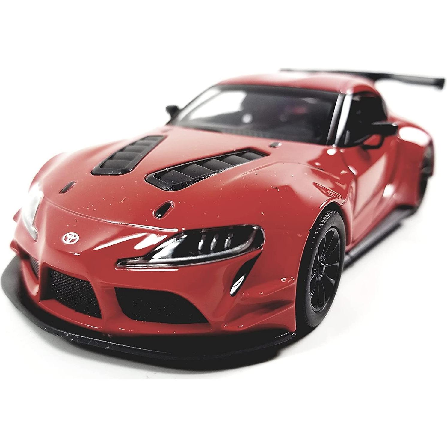 Modelo de Coche KiNSMART Toyota GR Supra 1:36 Set de 4