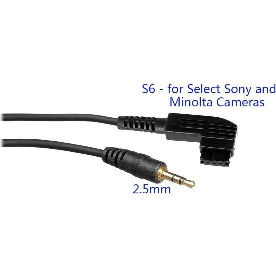 Cable Remoto Off-Camera 2.5mm PHOLSY S6 para Sony
