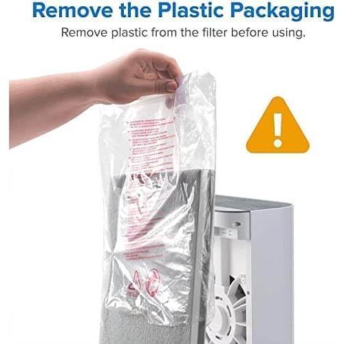 Filtro de Repuesto LEVOIT Vital 100-RF 3 en 1, Paquete de 2