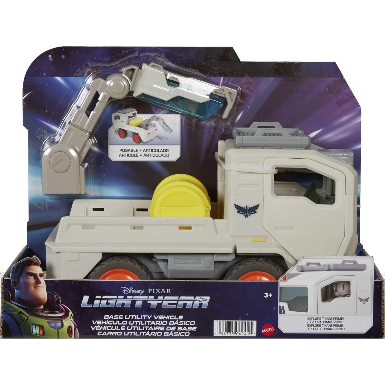 Camión de Juguete Mattel Lightyear 26.67 cm con Excavador