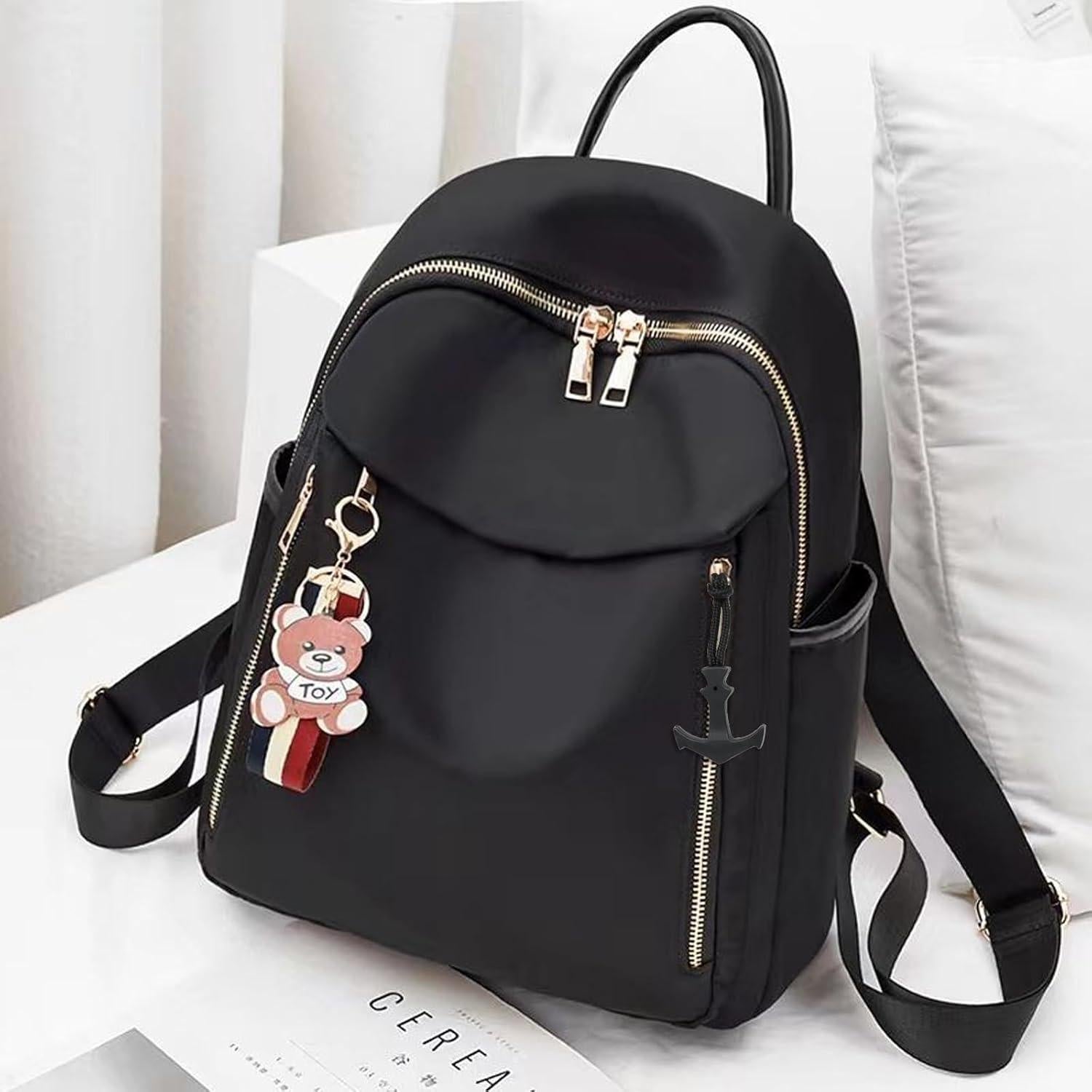 Tiradores de Cremallera Honbay 6PCS Nylon Ancla Negro