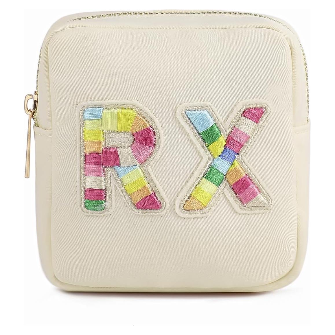 Bolsa Cosmética Pequeña Uekeboag Nylon Impermeable 12.7x11.4cm