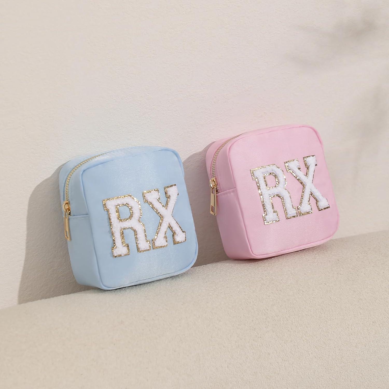 Bolsa Cosmética Pequeña Uekeboag Nylon Impermeable 12.7x11.4cm