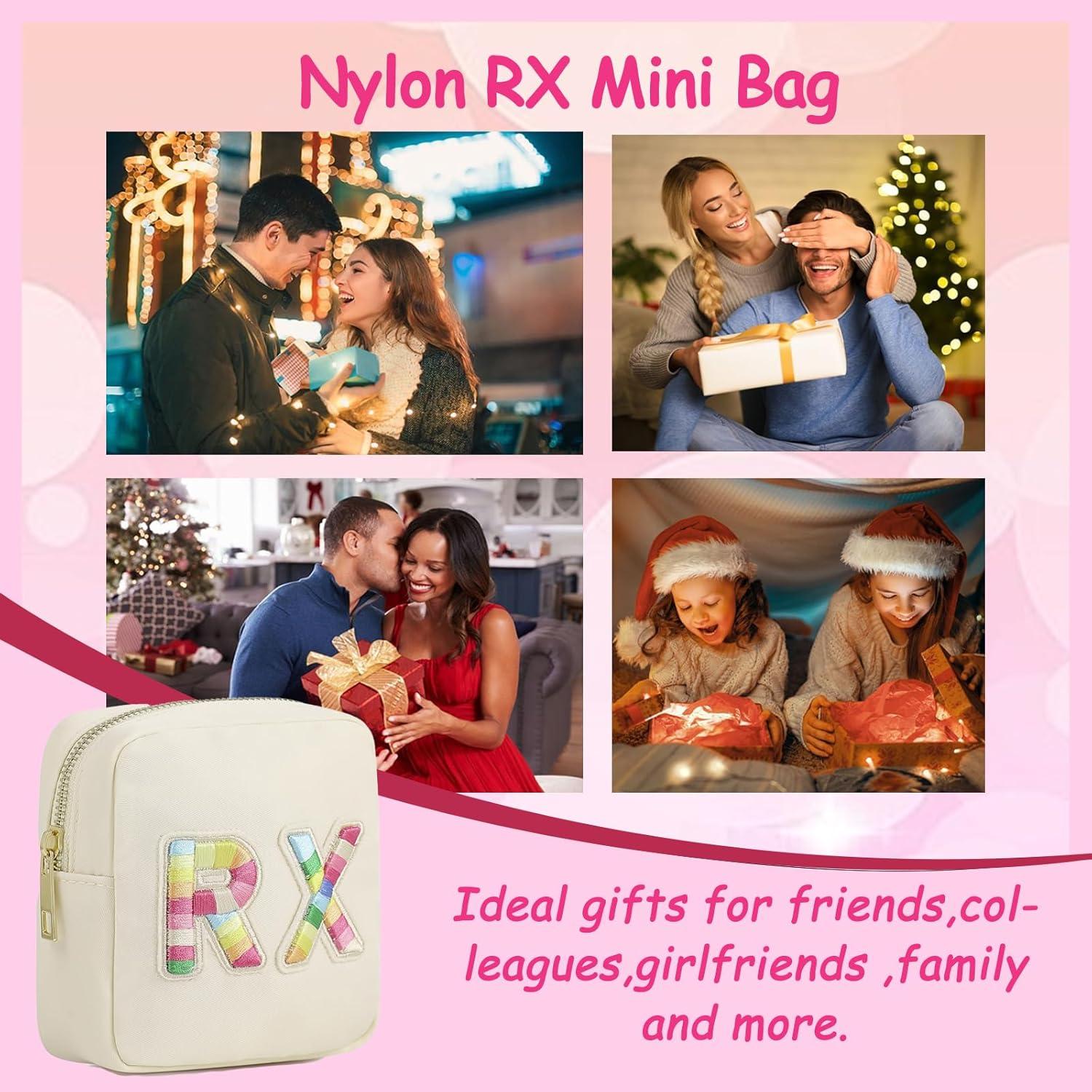 Bolsa Cosmética Pequeña Uekeboag Nylon Impermeable 12.7x11.4cm