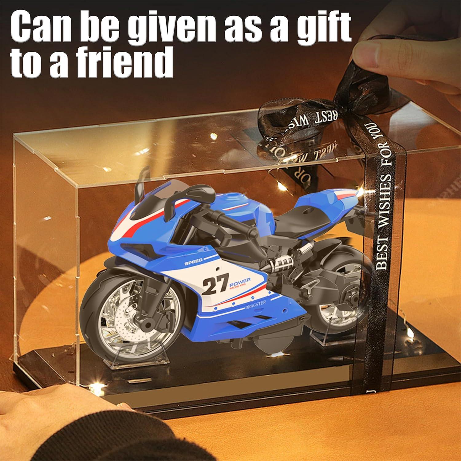 Paquete de 4 Motocicletas de Metal Aleado GY 1:12 Retroceso