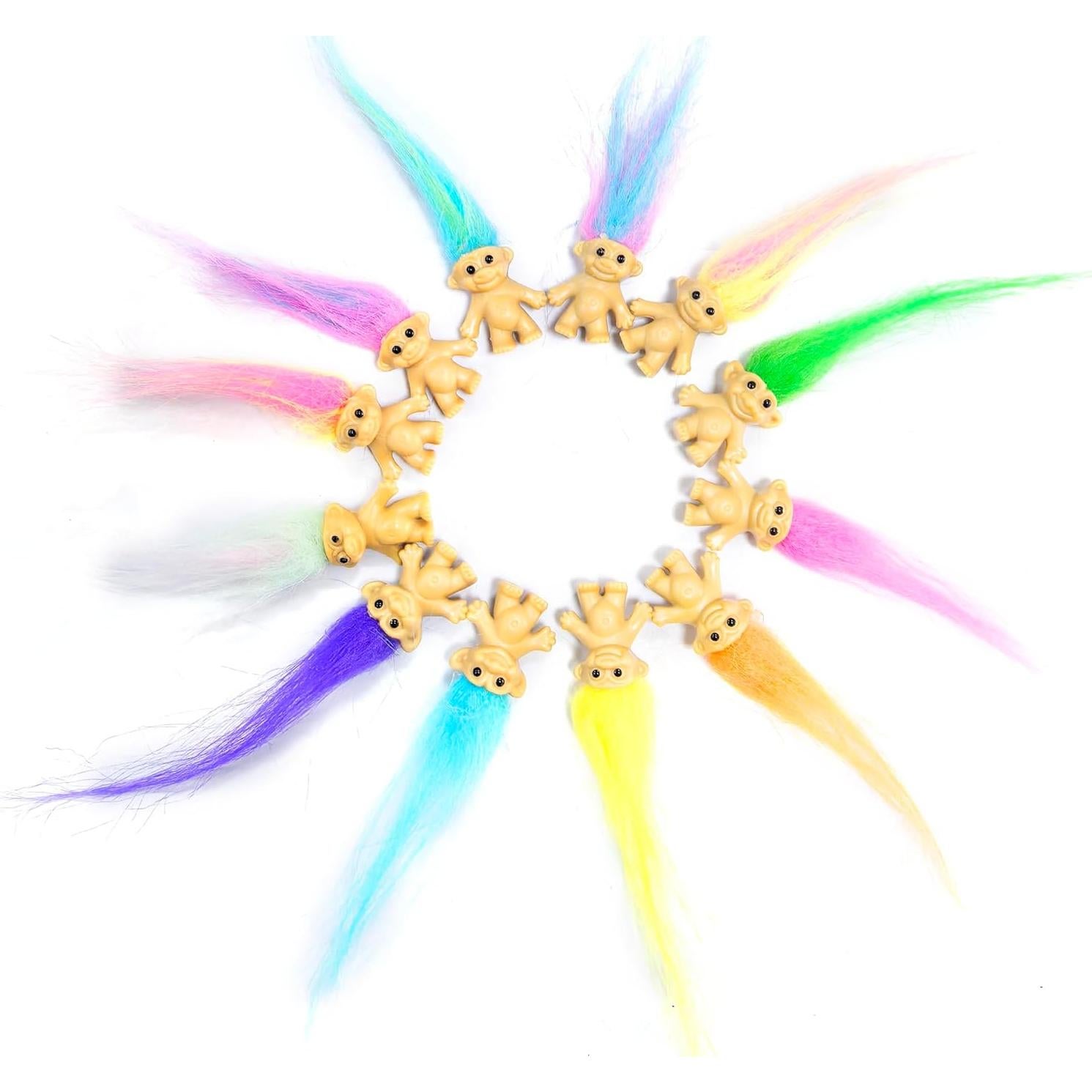 24 Muñecos Vintage de Suerte + 12 Cajas Caramelos Halloween