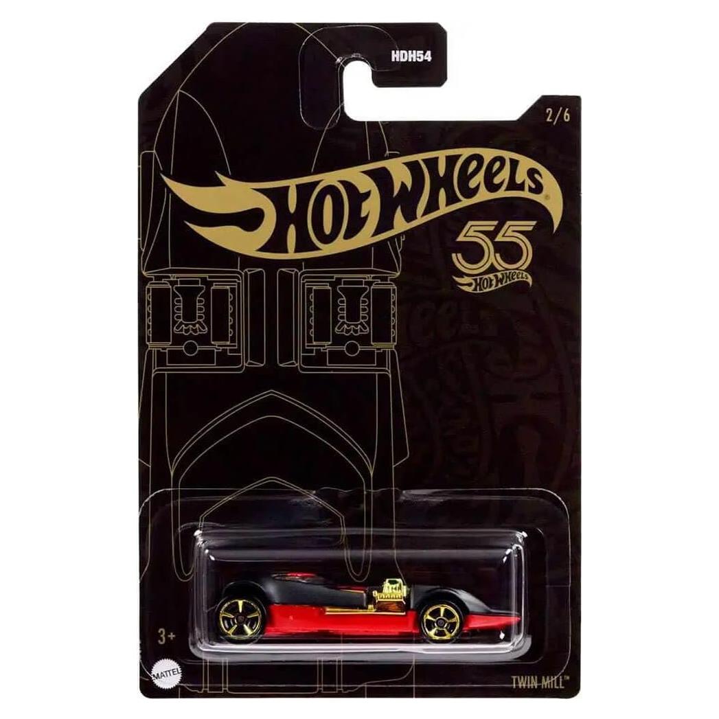 Hot Wheels Twin Mill 2023 Perla y Cromo 1:64 Mattel