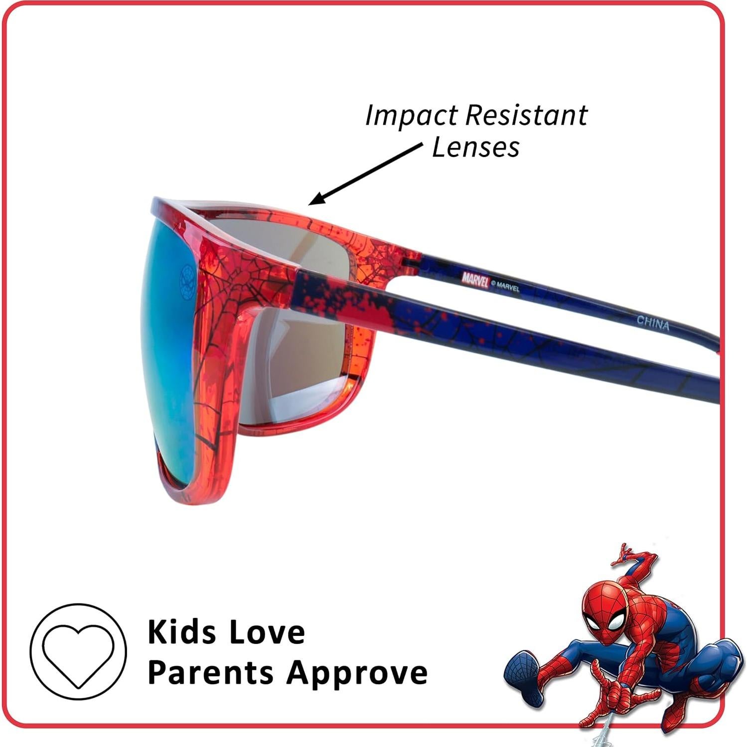 Gafas de Sol Envolventes ARKAID Spider-Man UV 400 Niños