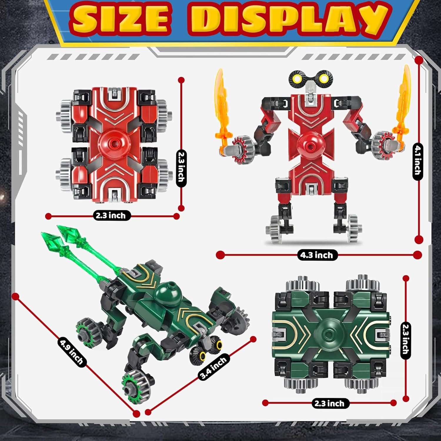 Juguetes Transformables Fidget Spinner Chilvil 4PCS para Niños