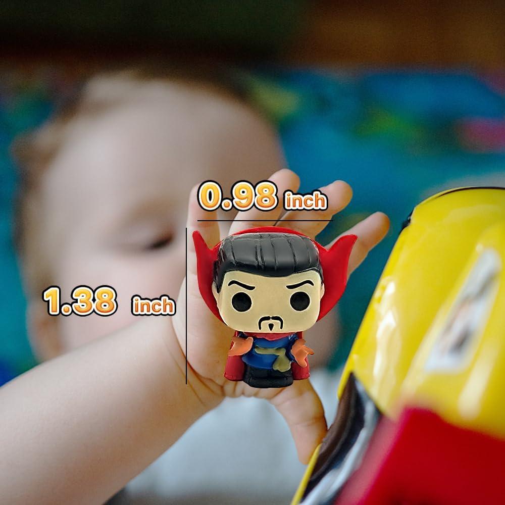 Action Figures, 24 PCS Mini Figures Toy Set, 1.38 Inch PVC Cake Topper Figures Decorations, Gift for Kids in Birthday Party, Christmas Day, Easter Day