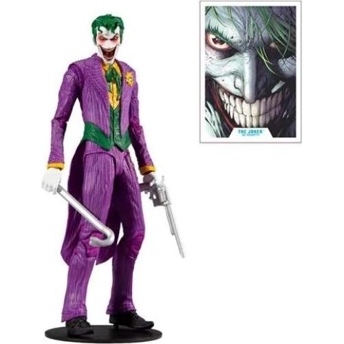 Figura de Acción El Joker DC Rebirth McFarlane 17.8 cm