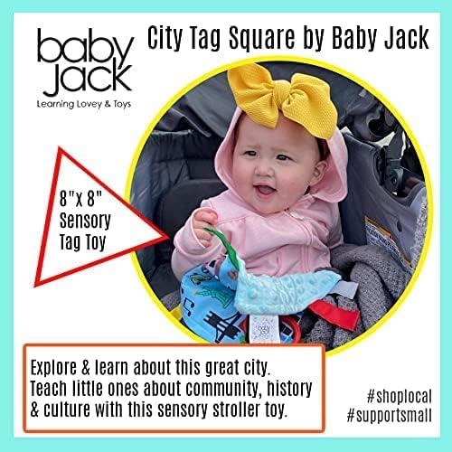 Juguete de Aprendizaje Sensory Baby Jack & Co 20x20 cm DC