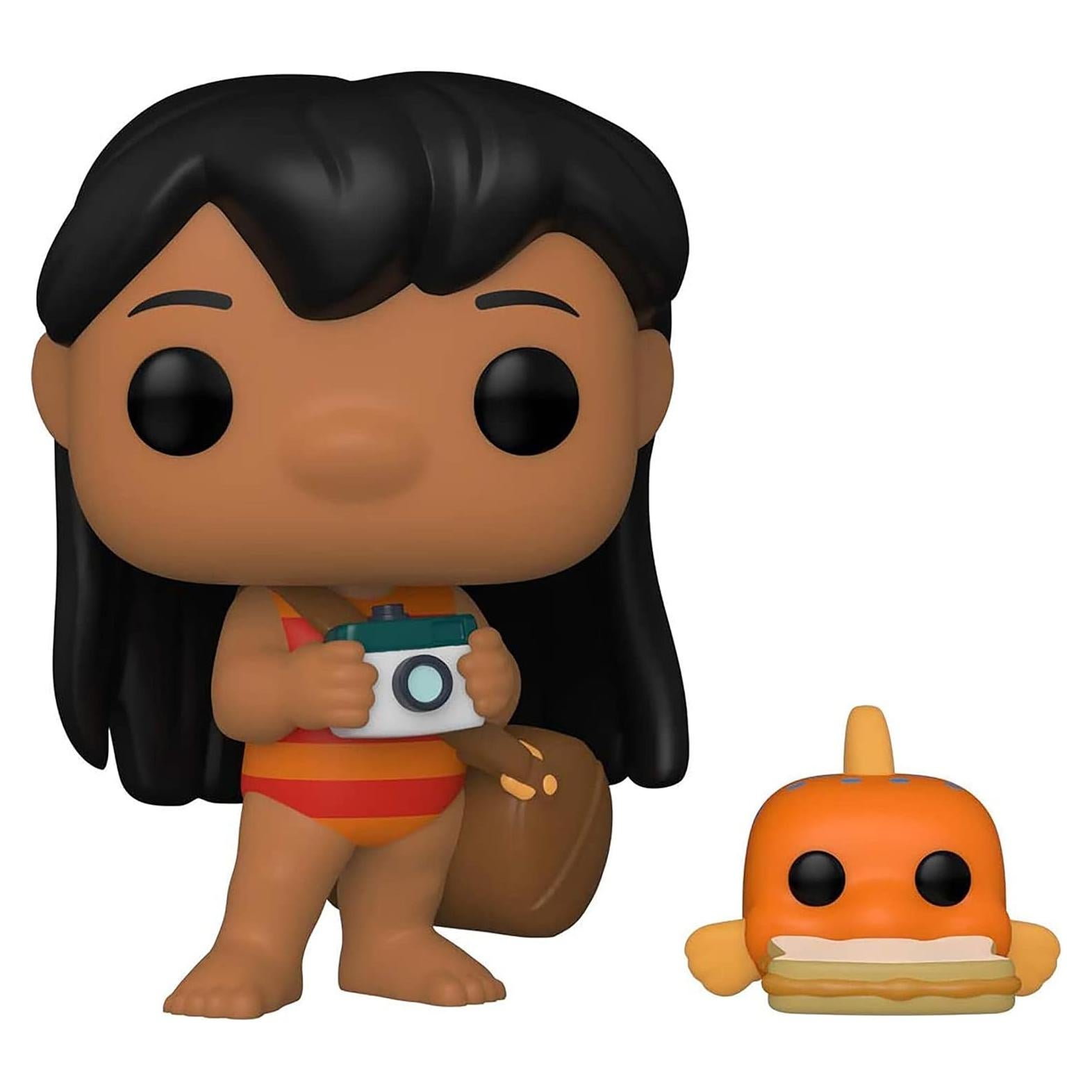 Figura de Juguete Funko POP Lilo & Stitch - Lilo con Pudge