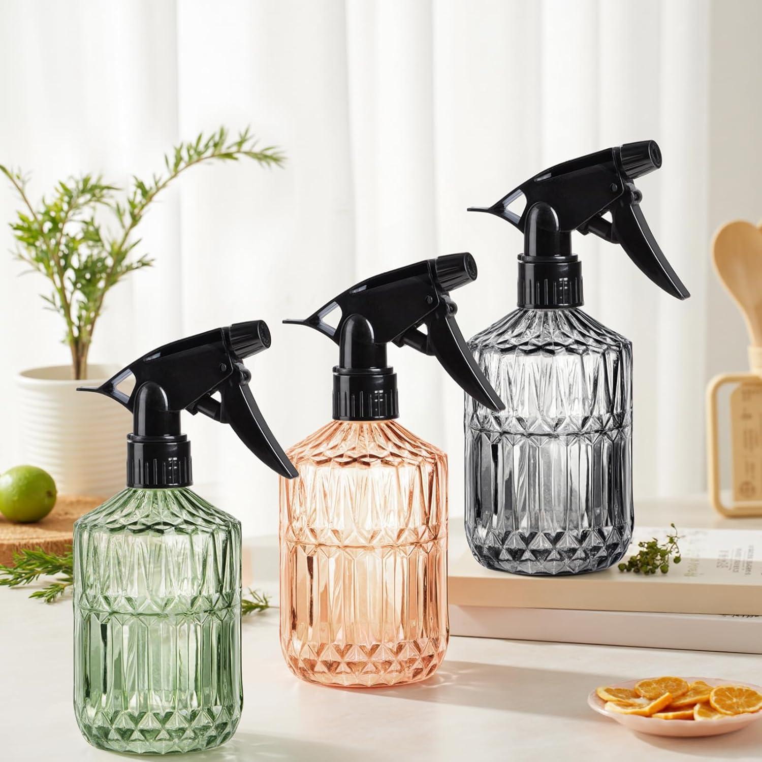 Botella de Spray para Plantas Sincengel 400 ml Vidrio Gris